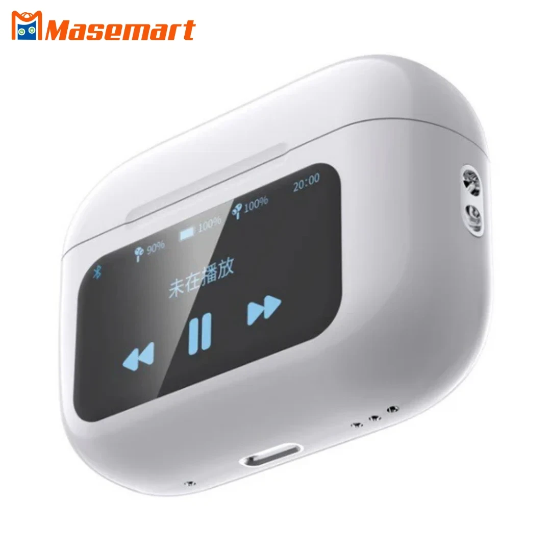 Airpod Pro 2 Generation with Touch Screen Display (White)